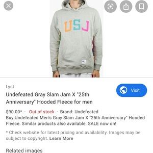 Undefeated hoodie